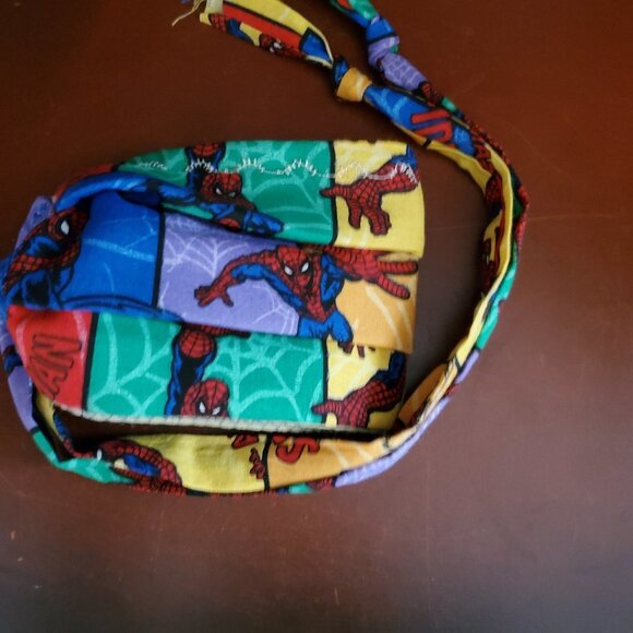 Cloth Face Mask - Silver/Copper Filters- Spiderman - Picture 5 of 8